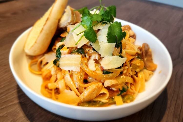 Chicken & Chorizo Fettucccine image