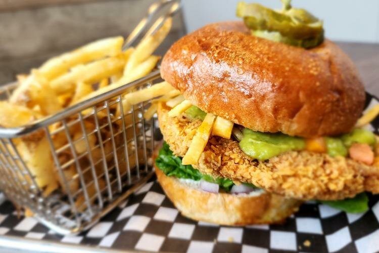 Tex-Mex Chicken Burger image